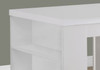Rectangular Small Dining Table Counter Height For Dining Room - White