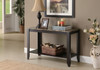 Console Accent Table Narrow For Living Room - Espresso Console Accent Table Narrow For Living Room - Espresso