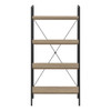 Bookshelf, Bookcase, 4 Tier, Office, Bedroom, Contemporary, Modern