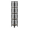Bookshelf, Bookcase, Etagere, 4 Tier Corner, For Office, Transitional