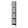 Bookshelf, Bookcase, Etagere, 4 Tier Corner, For Office, Transitional