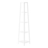Bookshelf, Etagere, Corner, 4 Tier, Office, Contemporary & Modern
