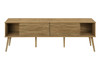 TV Stand, 72 Inch, Media Entertainment Center, Storage Cabinet, Console, Storage Shelves, Contemporary & Modern - Walnut