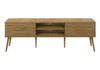 TV Stand, 72 Inch, Media Entertainment Center, Storage Cabinet, Console, Storage Shelves, Contemporary & Modern - Walnut
