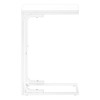 Accent Table, C - Shaped Modern Desig