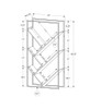 Bookshelf, Bookcase, Etagere, 3 Tier, Office, Contemporary & Modern