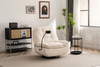 Power Recliner Swivel Glider USB Charger With Bluetooth Music Player Different Function Sleep Working Game And Leisure Model - Cream