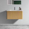 Etna - Striped Bathroom Vanity With Ceramic Sink, Wall Mounted Floating Bathroom Vanity For Modern Bathroom Etna - Striped Bathroom Vanity With Ceramic Sink, Wall Mounted Floating Bathroom Vanity For Modern Bathroom