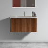 Etna - Striped Bathroom Vanity With Ceramic Sink, Wall Mounted Floating Bathroom Vanity For Modern Bathroom Etna - Striped Bathroom Vanity With Ceramic Sink, Wall Mounted Floating Bathroom Vanity For Modern Bathroom