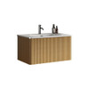 Etna - Striped Bathroom Vanity With Ceramic Sink, Wall Mounted Floating Bathroom Vanity For Modern Bathroom Etna - Striped Bathroom Vanity With Ceramic Sink, Wall Mounted Floating Bathroom Vanity For Modern Bathroom