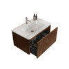 Etna - Striped Bathroom Vanity With Ceramic Sink, Wall Mounted Floating Bathroom Vanity For Modern Bathroom Etna - Striped Bathroom Vanity With Ceramic Sink, Wall Mounted Floating Bathroom Vanity For Modern Bathroom