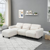 Teddy Fleece Creative Sofa Can Be Assembled Into A Two-Seater Sofa Plus A Single Couch With Three Waist Pillows To Perfectly Stretch Your Waist For Small Apartment Bedroom Spaces Teddy Fleece Creative Sofa Can Be Assembled Into A Two-Seater Sofa Plus A Single Couch With Three Waist Pillows To Perfectly Stretch Your Waist For Small Apartment Bedroom Spaces