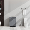 Bathroom Sink Vanity Laundry Utility Cabinet - Gray Bathroom Sink Vanity Laundry Utility Cabinet - Gray