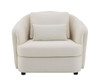 Mariko - Linen 3 Pieces Living Room Set - Beige