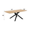 Lawton - Dining Table - Natural Lawton - Dining Table - Natural
