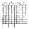 Metal Garden Rustproof Trellis For Climbing Plants Outdoor Flower Support Metal Garden Rustproof Trellis For Climbing Plants Outdoor Flower Support