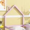 Wood Bed With House Shaped Headboard Floor Bed With Fences Wood Bed With House Shaped Headboard Floor Bed With Fences