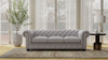 Traditional Tufted Leather Chesterfield Nailhead Sofa Traditional Tufted Leather Chesterfield Nailhead Sofa