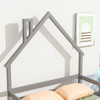 House-Shaped Headboard Bed With Handrails, Slats House-Shaped Headboard Bed With Handrails, Slats