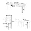 Topmax - Vintage Traditional Extendable Dining Table Set With Removable Leaf Topmax - Vintage Traditional Extendable Dining Table Set With Removable Leaf