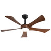 Modern Ceiling Fan With 22W LED Light And Remote Control 5 ABS Blades For Living Room