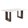 Edwyn - Marble Top Dining Table - Natural