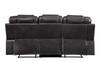 Braylon - 3 Pieces Living Room Set, Manual Recliner - Brown