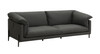 Tadi - Top Grain Leather Sofa - Black Tadi - Top Grain Leather Sofa - Black
