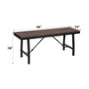 Mariatu - Bench - Oak / Black Mariatu - Bench - Oak / Black