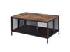 Winam - Coffee Table - Antique Oak / Black