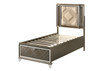 Skylar - Full Bed With LED & Storage - Dark Champagne Skylar - Full Bed With LED & Storage - Dark Champagne