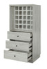 Wiesta - Wine Cabinet - Antique White
