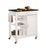 Ottawa - Kitchen Cart - Black / White