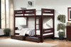 Nissa - Twin Twin Bunk Bed - Espresso Nissa - Twin Twin Bunk Bed - Espresso