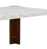 Hettie - Dining Table With Engineered Stone Top - Brown Hettie - Dining Table With Engineered Stone Top - Brown