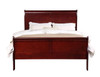 Louis Philippe - Sleigh Style Bed