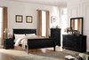 Louis Philippe - Sleigh Style Bed