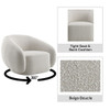 Isabel - Chair With Swivel Base Isabel - Chair With Swivel Base