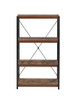 Bob - Bookshelf - Weathered Oak / Black