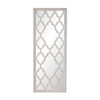 Distressed Floor Mirror, Full Body Mirror For Bathroom Bedroom Living Room - White