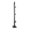 Full Length Standing Mirror, 360° Swivel Floor Mirror For Bedroom - Black