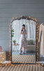 Arch Mirror, Baroque Inspired Wall Decor For Bathroom, Bedroom, Living Room