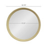 Transitional Decor Style Wall Mirror Decor With Frame For Bathroom