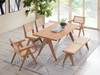 Valentina - 6 Pieces Patio Furniture Set - Rattan / Natural Valentina - 6 Pieces Patio Furniture Set - Rattan / Natural