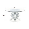 Noralie - Dining Table - Silver Noralie - Dining Table - Silver