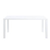 Pagan - High Gloss Dining Table - White