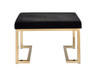 Boice - Ottoman - Black / Champagne Boice - Ottoman - Black / Champagne