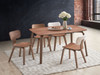 Casson - 5 Piece Dining Room Set - Walnut Casson - 5 Piece Dining Room Set - Walnut