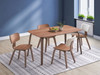 Casson - 5 Piece Dining Room Set - Walnut Casson - 5 Piece Dining Room Set - Walnut