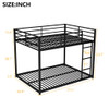 Metal Bunk Bed, Low Bunk Bed With Ladder